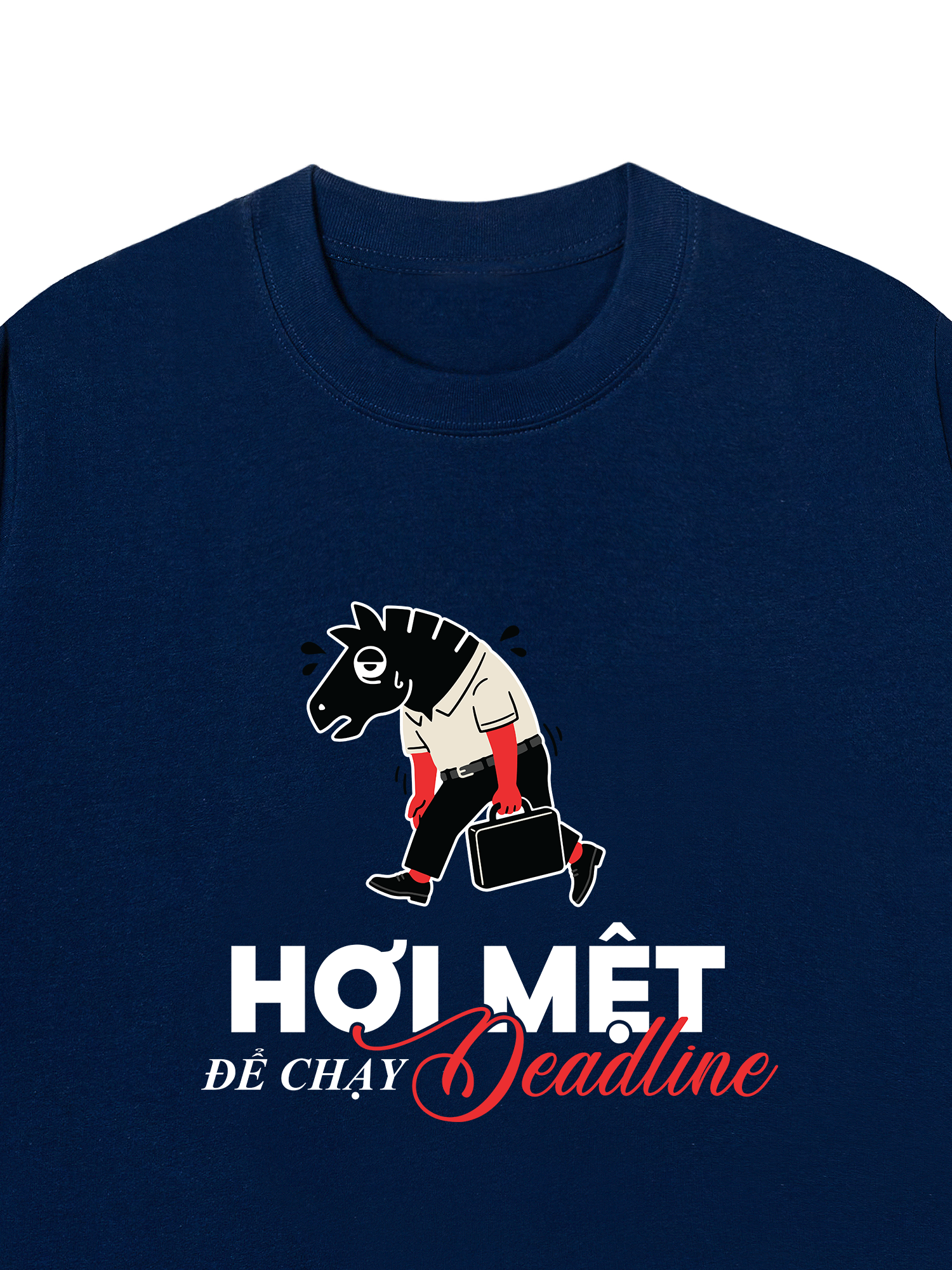 Áo Thun Relaxed Fit Chạy Deadline