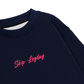 Áo Sweater Nỉ Hai Da Chân Là Để Đi