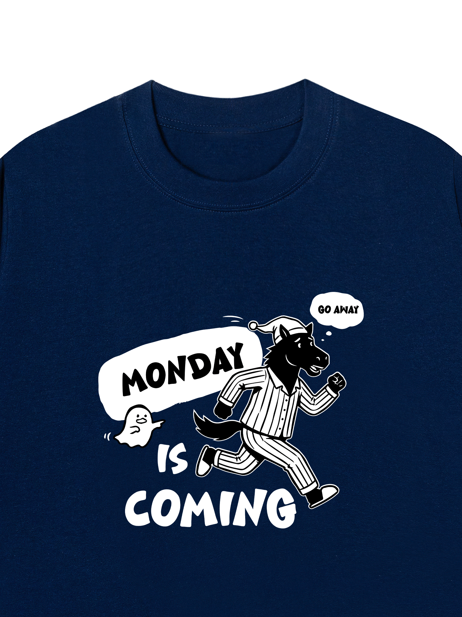 Áo Thun Relaxed Fit Monday Is Coming