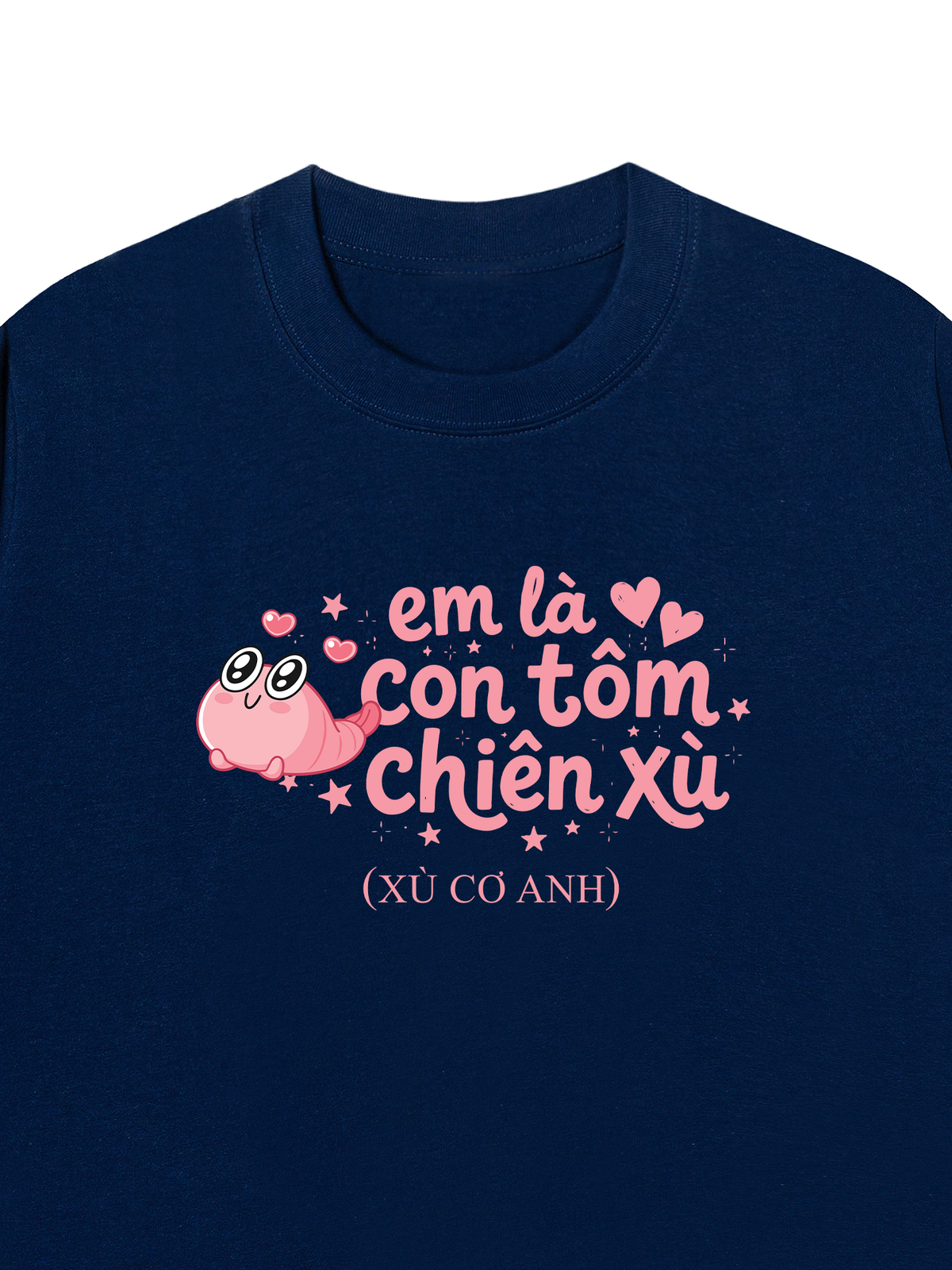 Áo Thun Relaxed Fit Tôm Chiên Xù