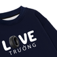 Áo Sweater Nỉ Hai Da Lốp
