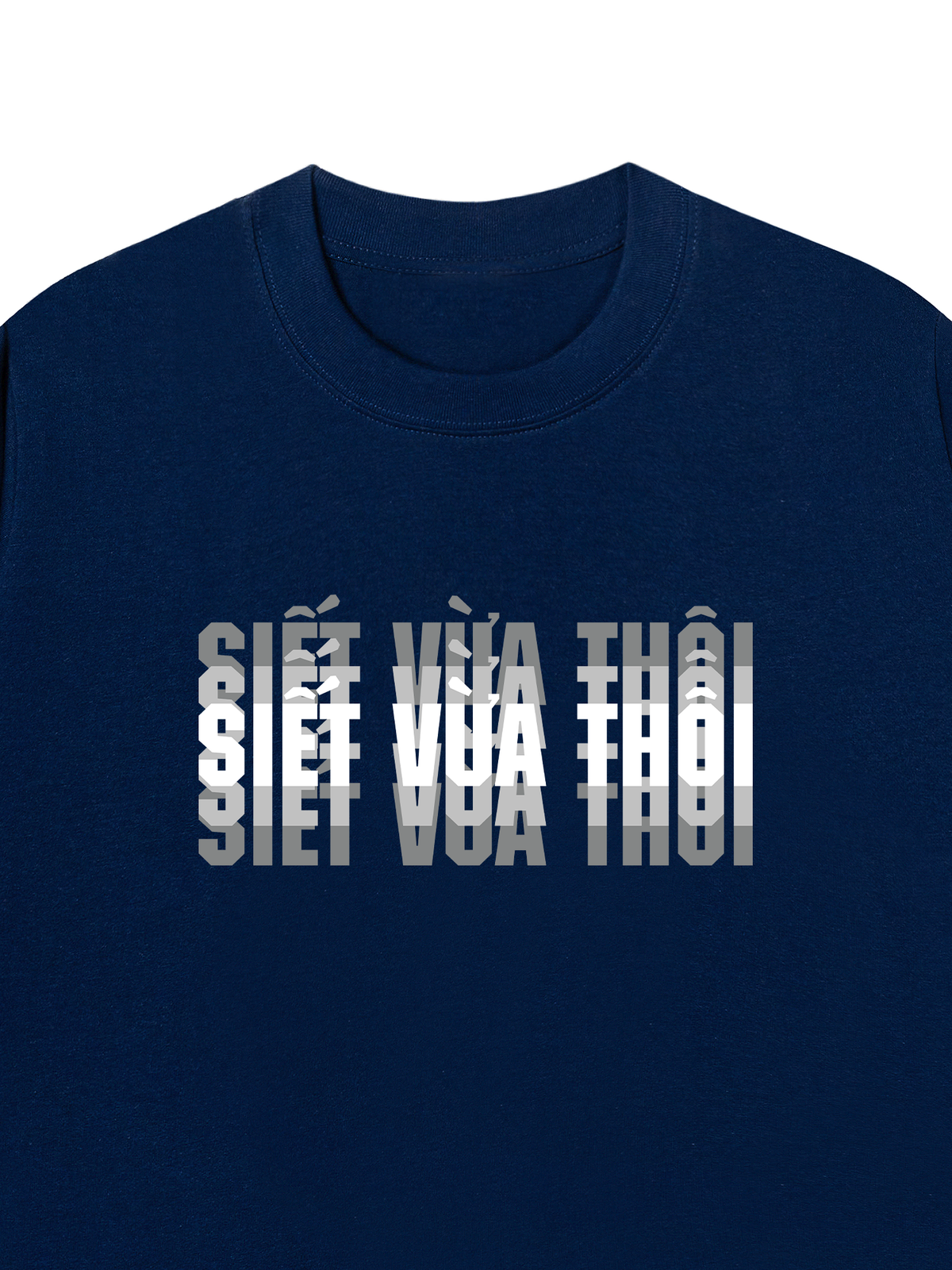 Áo Thun Relaxed Fit Siết Vừa Thôi