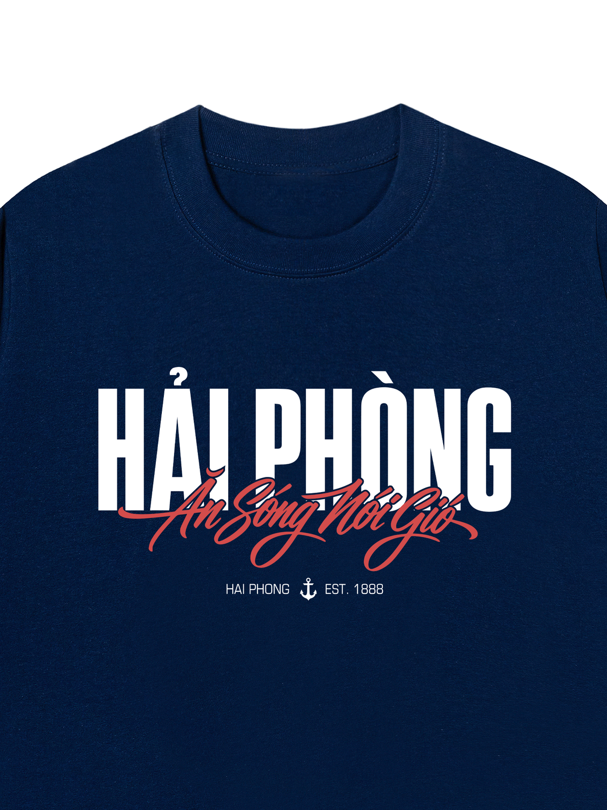 Áo Thun Relaxed Fit Ăn Sóng Nói Gió