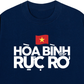 Áo Thun Relaxed Fit Hòa Bình Rực Rỡ