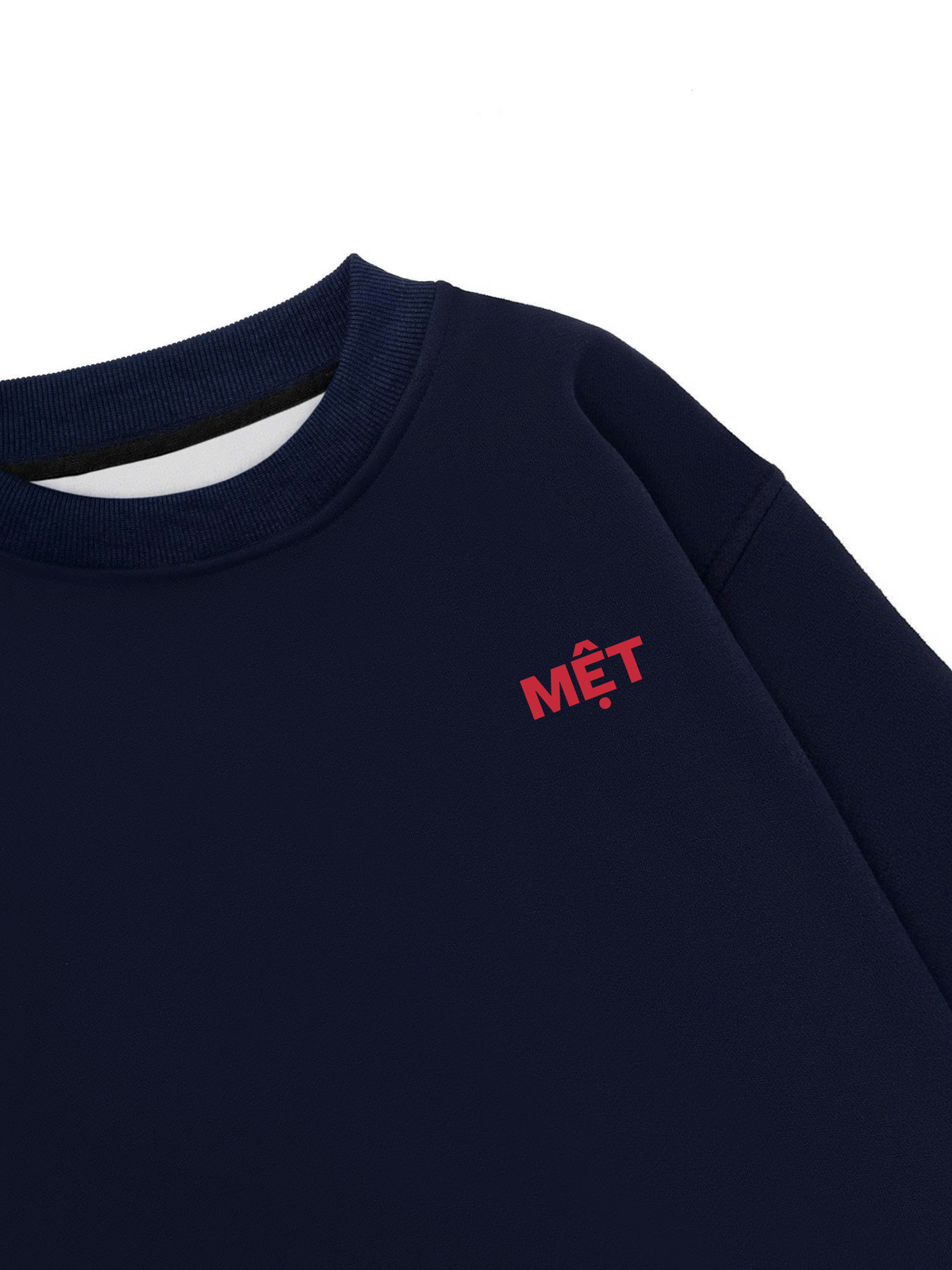 Áo Sweater Nỉ Hai Da Mệt