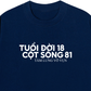 Áo Thun Relaxed Fit Tuổi Đời 18