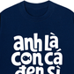 Áo Thun Relaxed Fit Cá Đen Xì