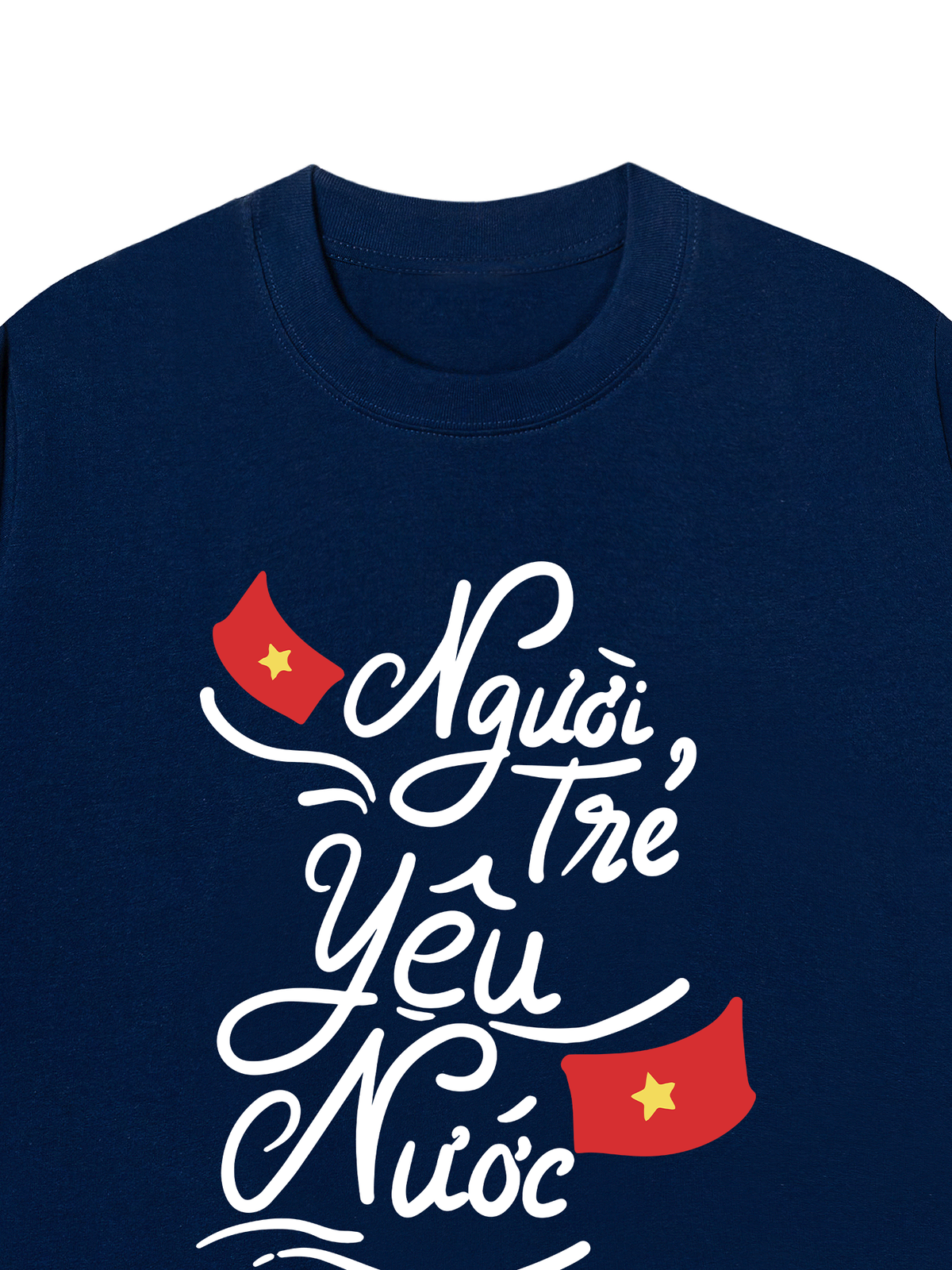 Áo Thun Relaxed Fit Người Trẻ Yêu Nước