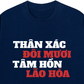 Áo Thun Relaxed Fit Thân Xác Đôi Mươi