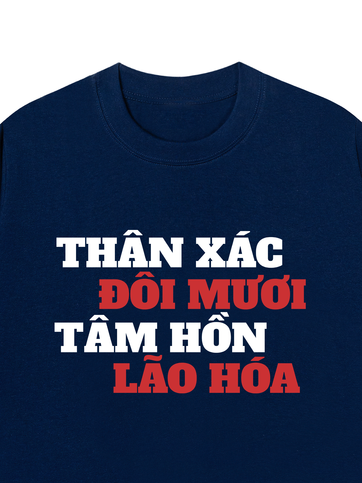 Áo Thun Relaxed Fit Thân Xác Đôi Mươi