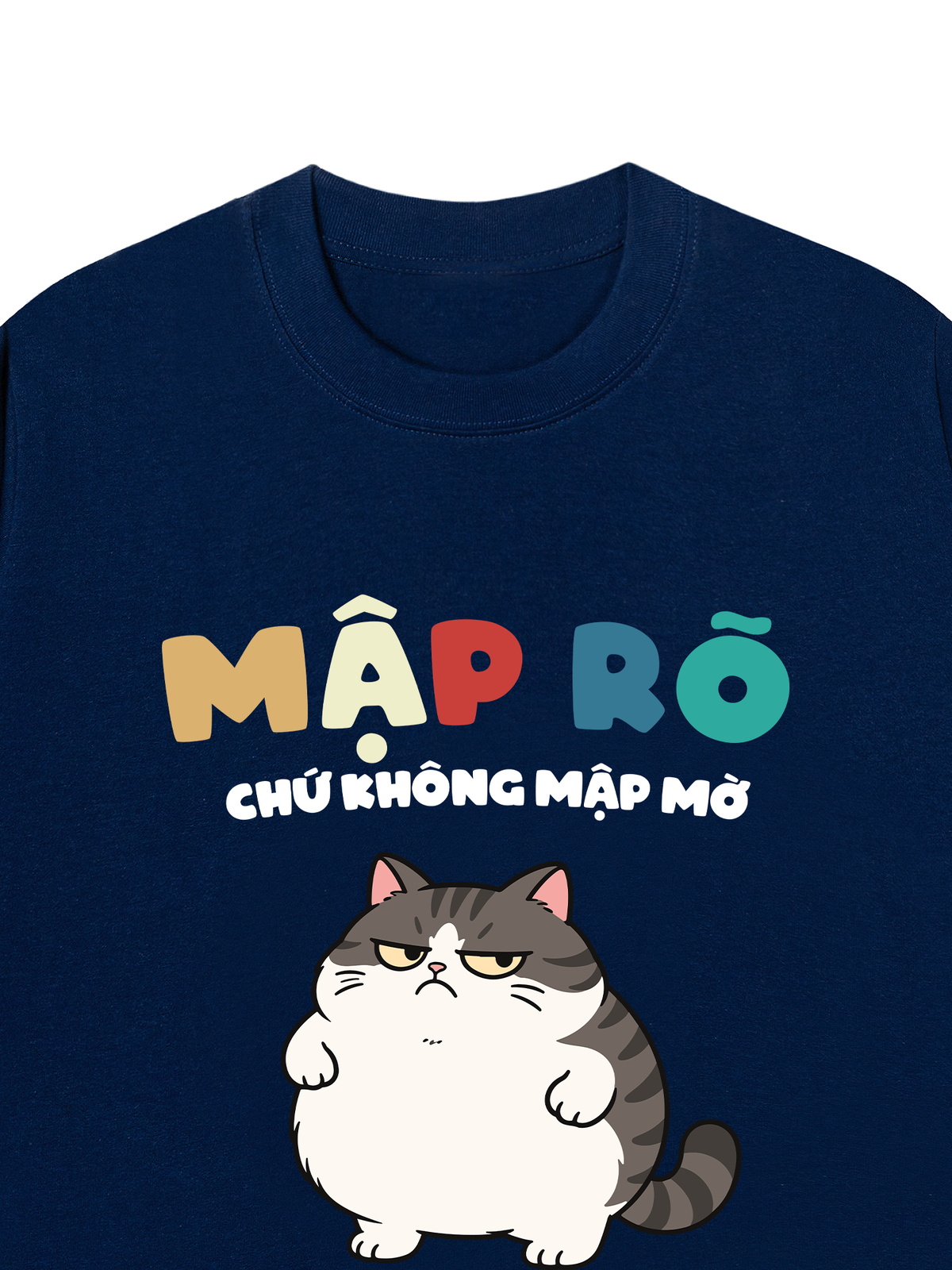 Áo Thun Relaxed Fit Mập Rõ