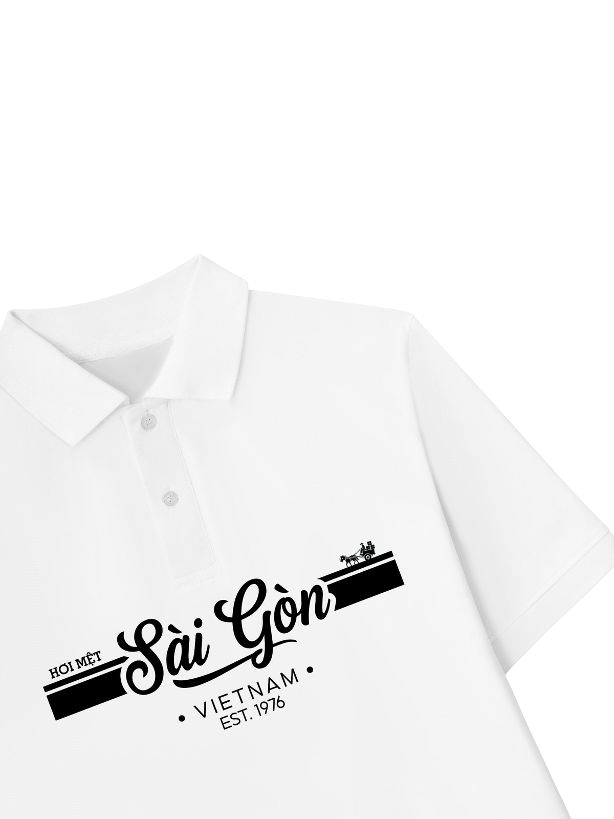 Áo Polo Relaxed Fit Sài Gòn 1976