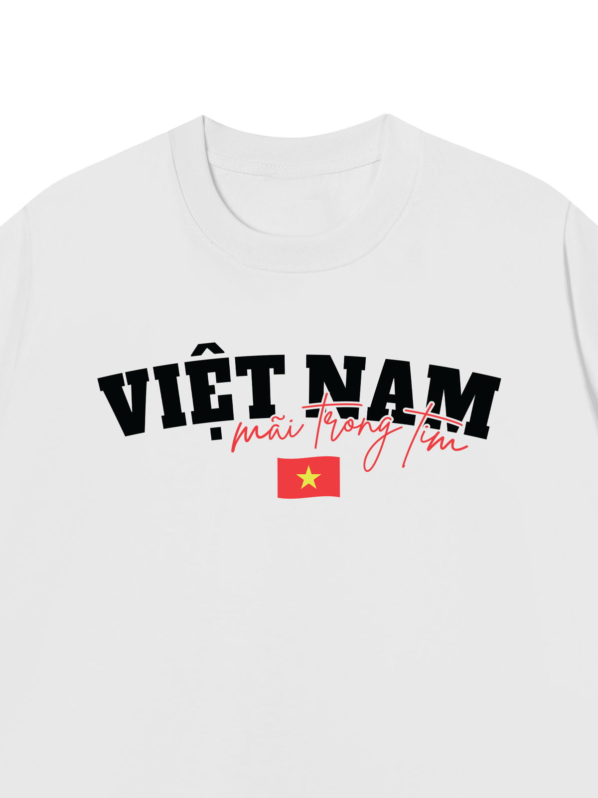 Áo Thun Relaxed Fit Việt Nam Trong Tim