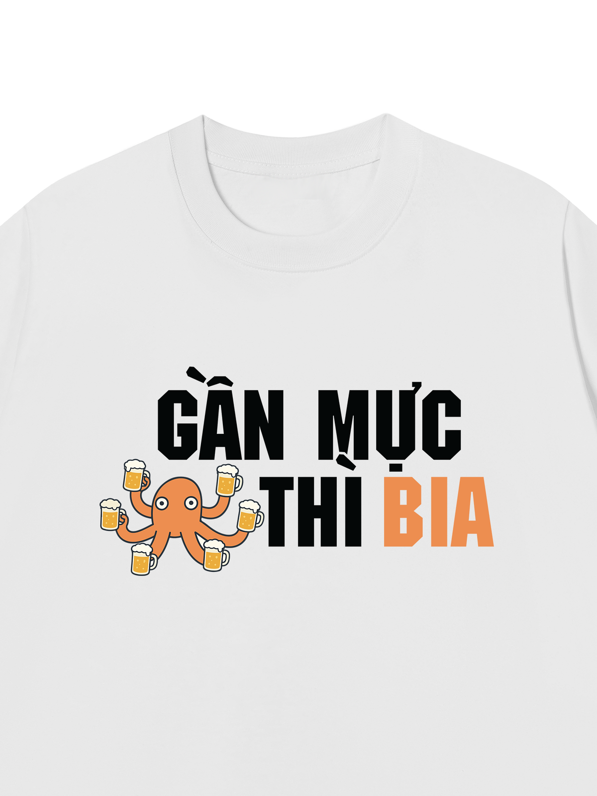 Áo Thun Relaxed Fit Gần Mực Thì Bia
