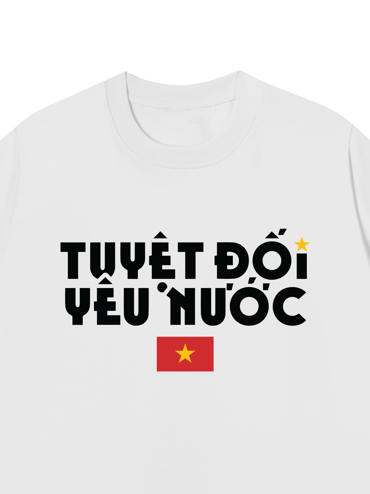 Áo Thun Relaxed Fit Tuyệt Đối Yêu Nước