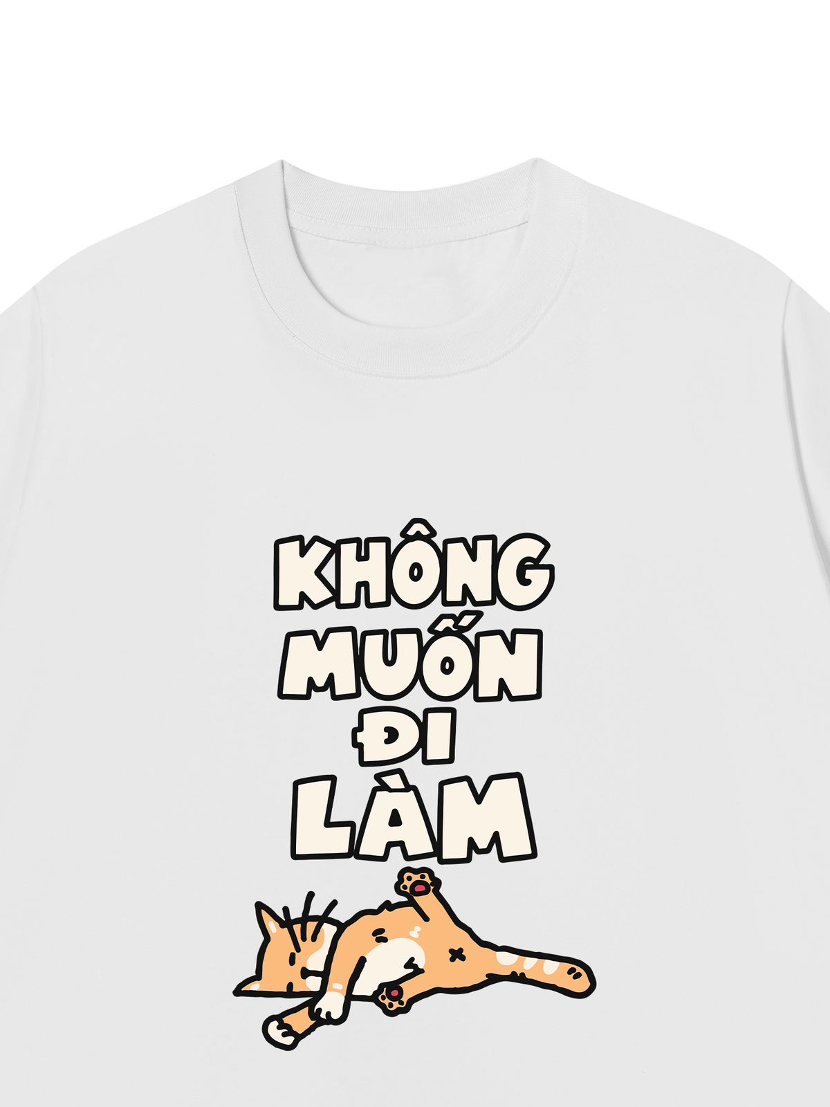 Áo Thun Relaxed Fit Không Muốn Đi