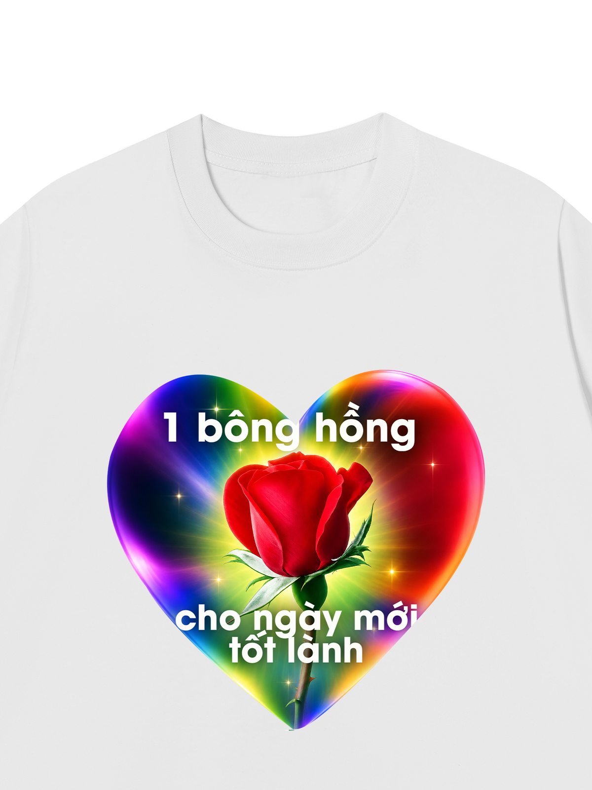 Áo Thun Relaxed Fit Ngày Mới Tốt Lành