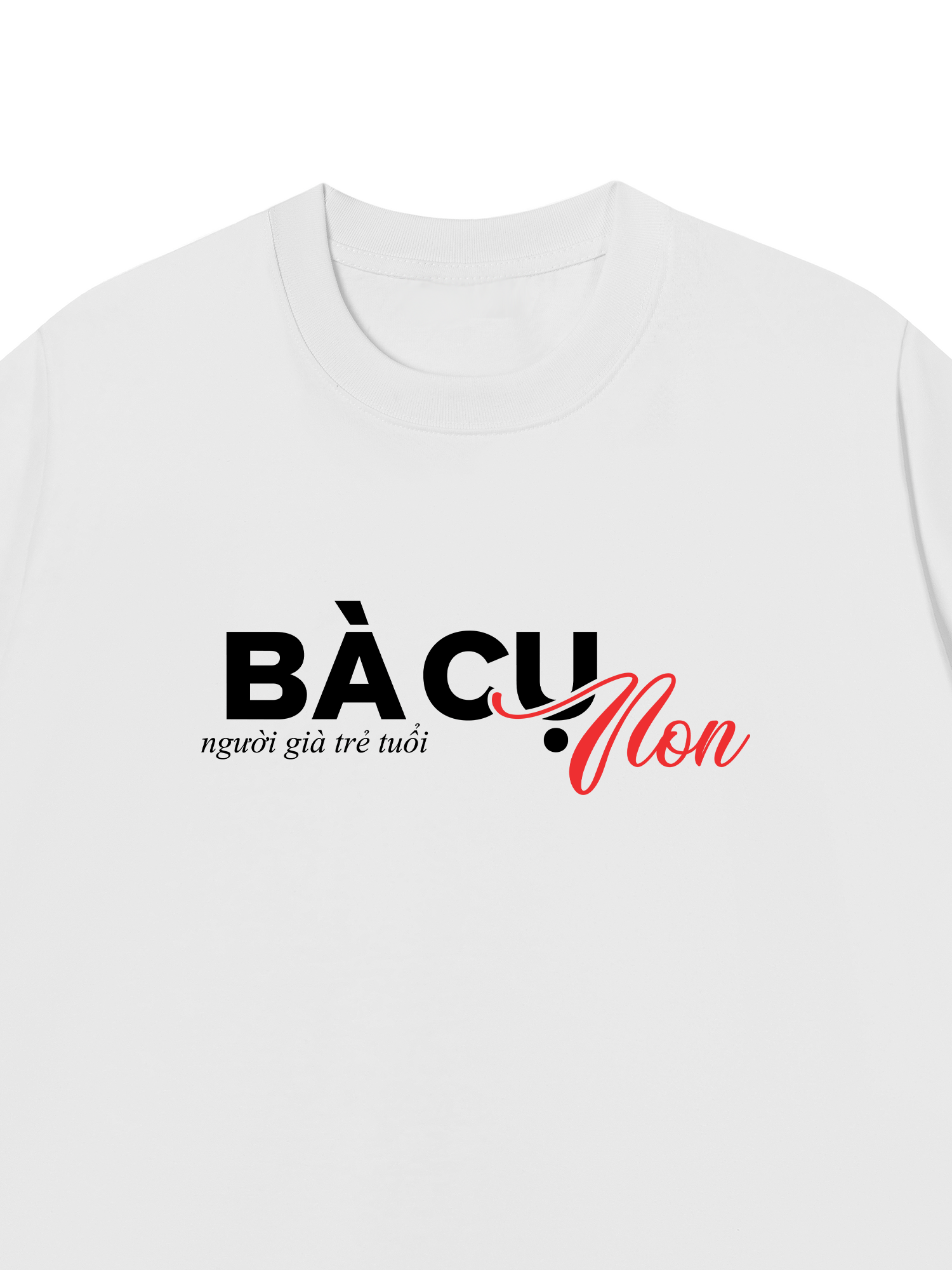 Áo Thun Relaxed Fit Bà Cụ Non