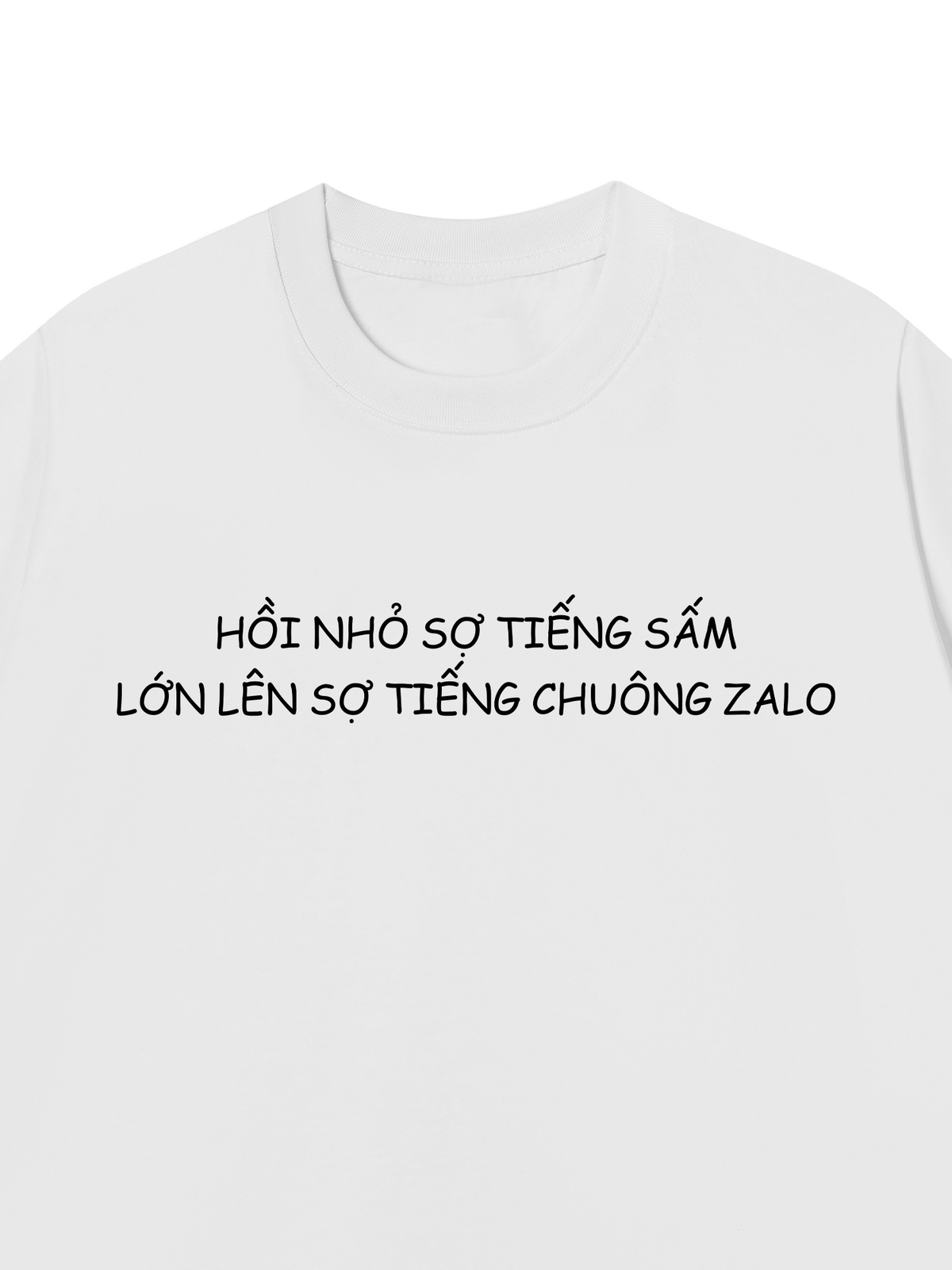 Áo Thun Relaxed Fit Tiếng Sấm