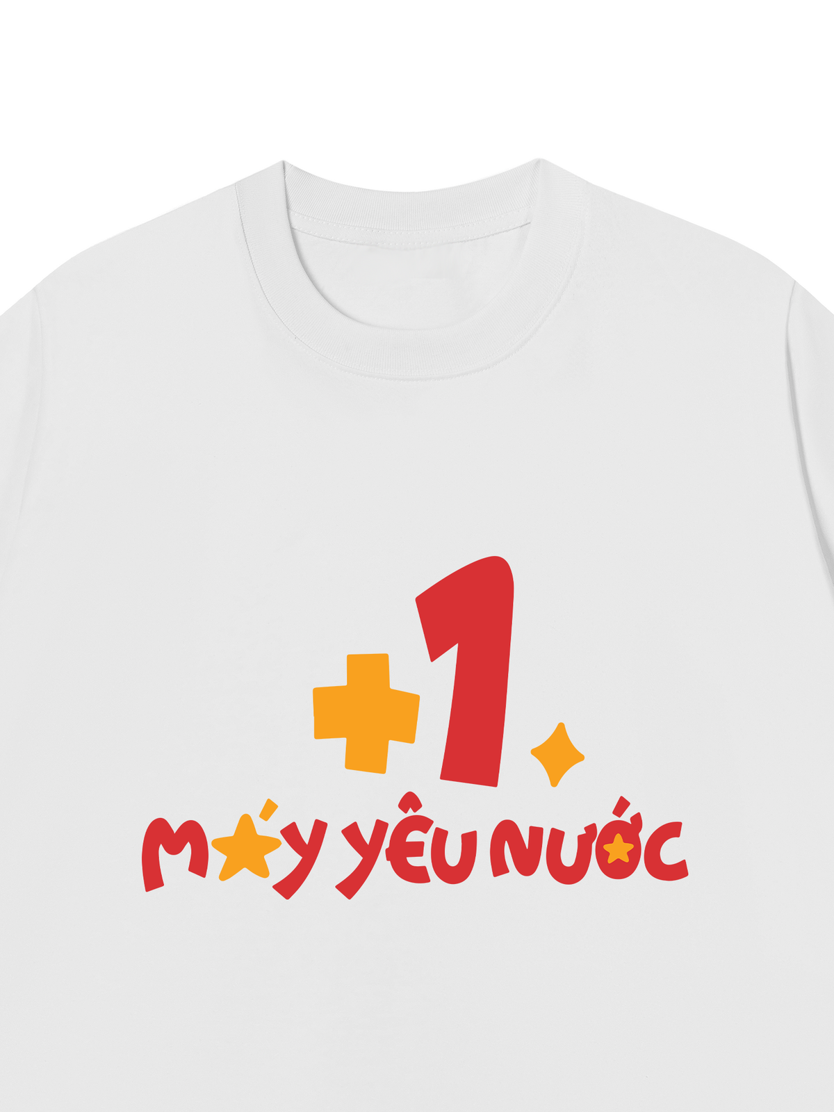 Áo Thun Relaxed Fit + 1 Máy Yêu Nước