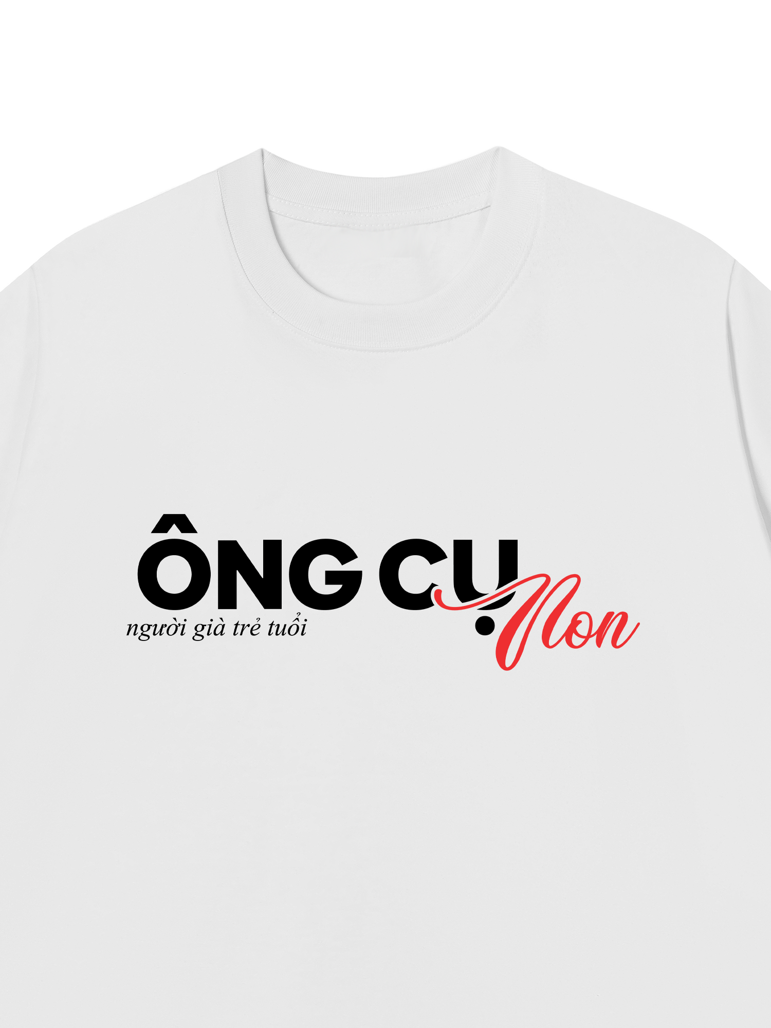 Áo Thun Relaxed Fit Ông Cụ Non