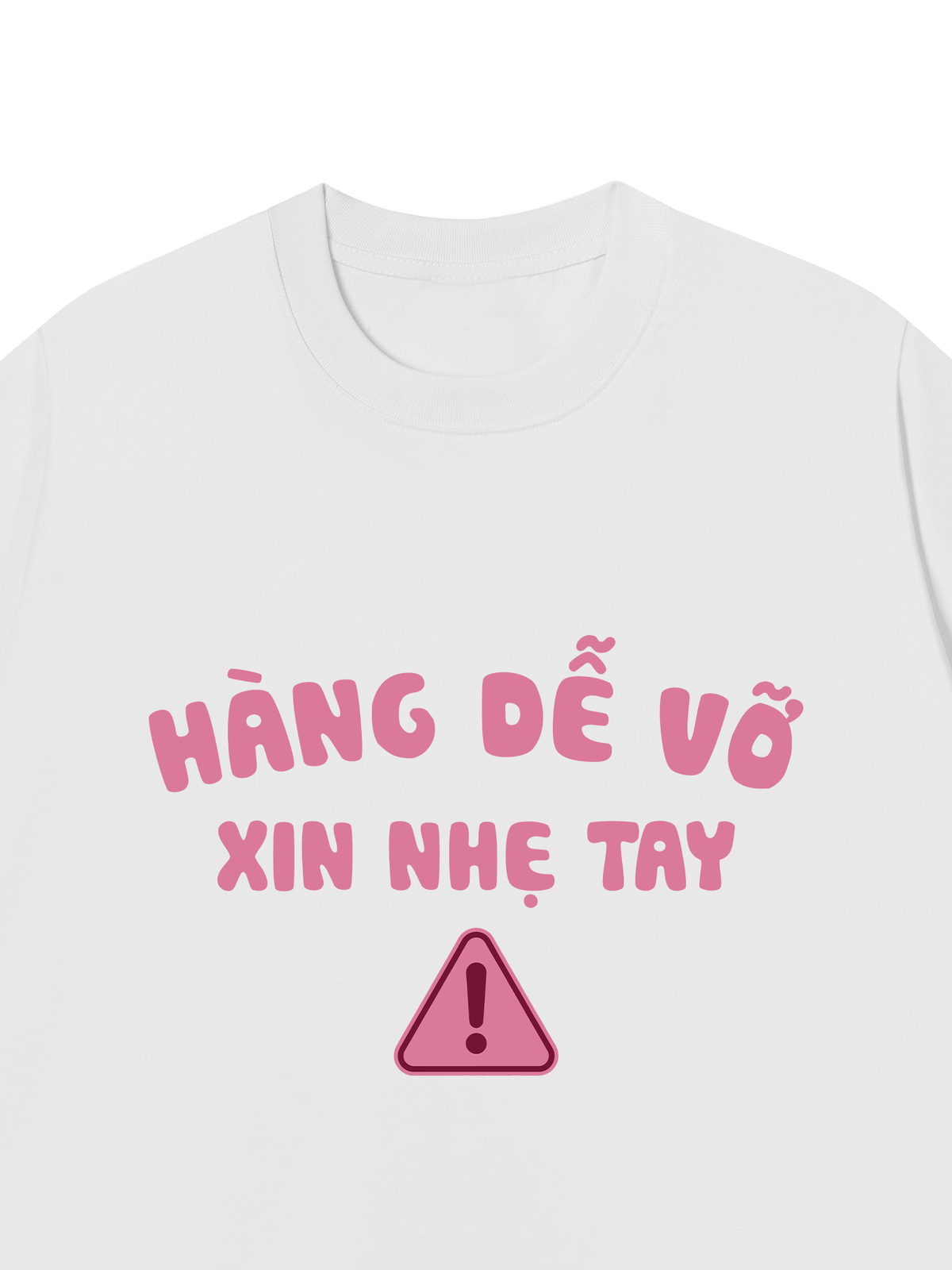 Áo Thun Relaxed Fit Cẩn Thận Vỡ