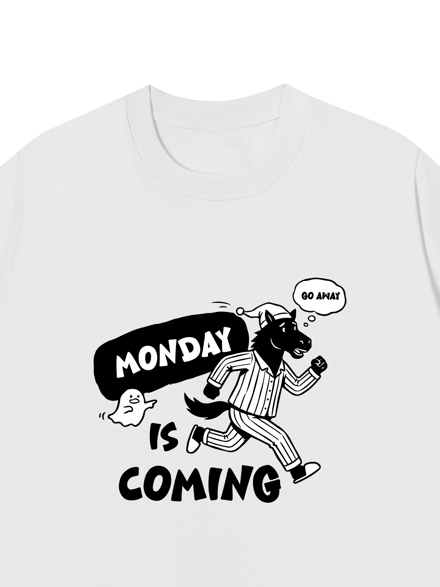 Áo Thun Relaxed Fit Monday Is Coming