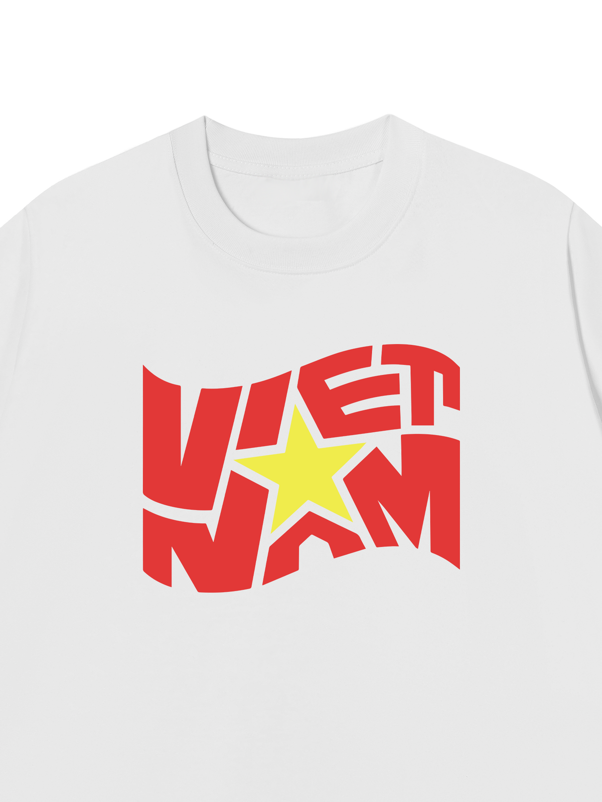 Áo Thun Relaxed Fit Lá Cờ Việt