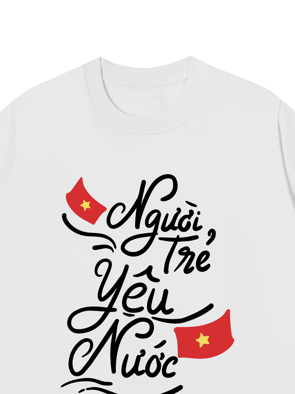 Áo Thun Relaxed Fit Người Trẻ Yêu Nước