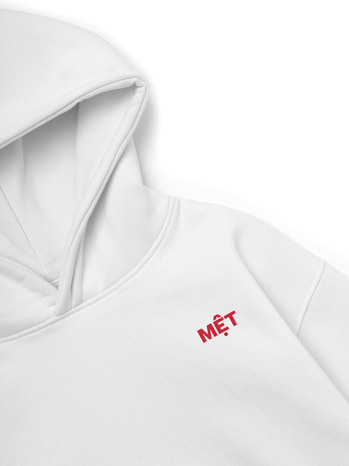 Áo Hoodie Nỉ Hai Da Mệt