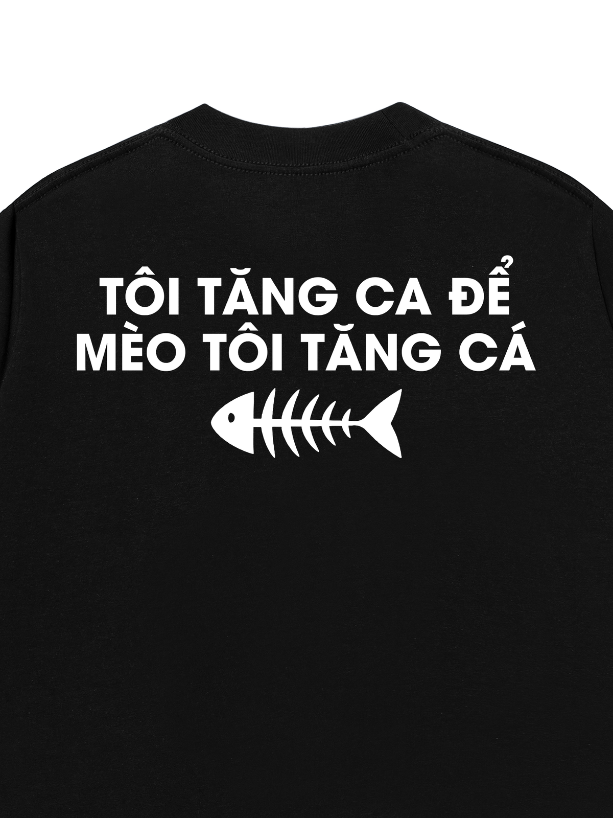 Áo Thun Relaxed Fit Tôi Tăng Ca
