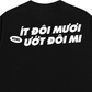 Áo Thun Relaxed Fit Ít Đôi Mươi