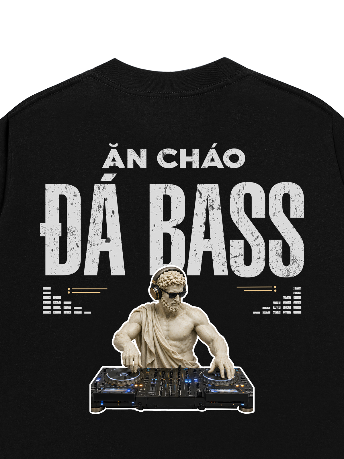 Áo Thun Relaxed Fit Ăn Cháo Đá Bass