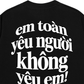 Áo Thun Relaxed Fit Love Hurt