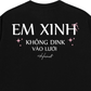 Áo Thun Relaxed Fit Không Dink Vào Lưới