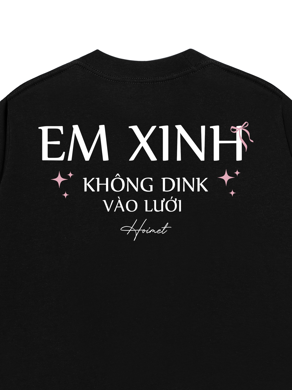 Áo Thun Relaxed Fit Không Dink Vào Lưới