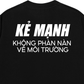 Áo Thun Relaxed Fit Kẻ Mạnh