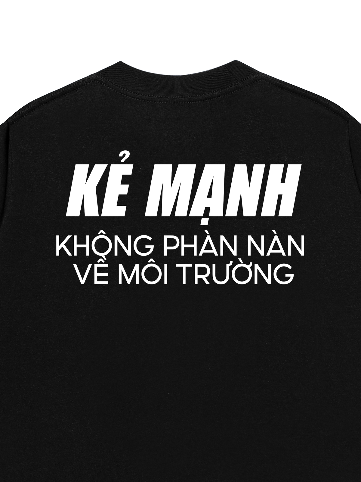 Áo Thun Relaxed Fit Kẻ Mạnh