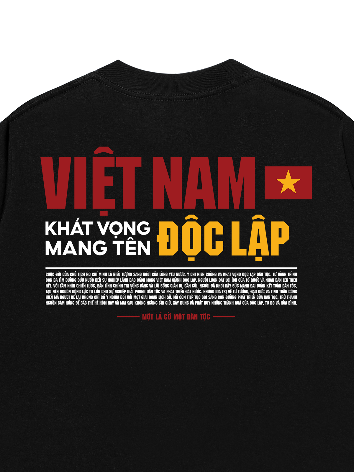 Áo Thun Relaxed Fit Việt Nam Độc Lập