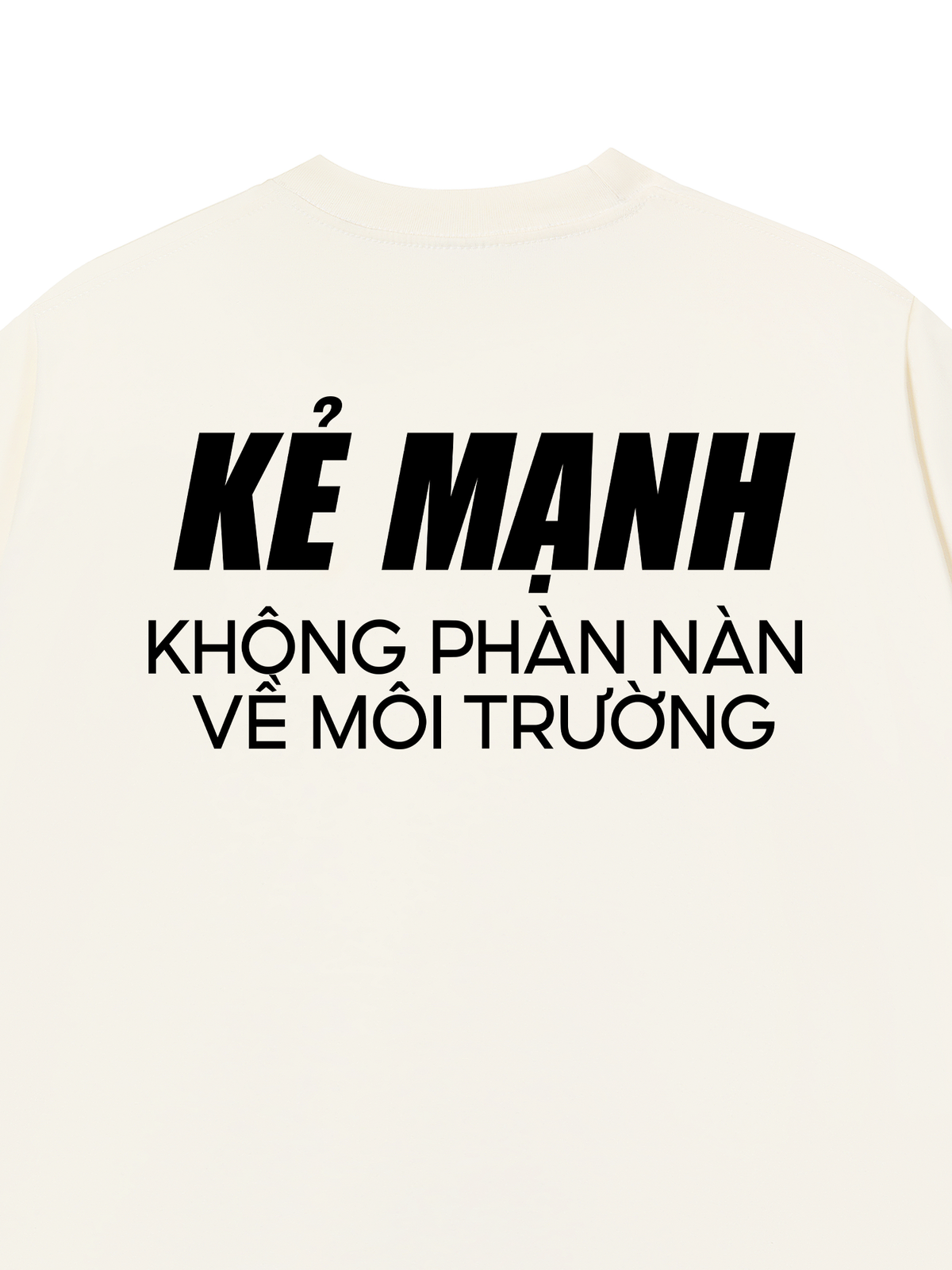 Áo Thun Relaxed Fit Kẻ Mạnh
