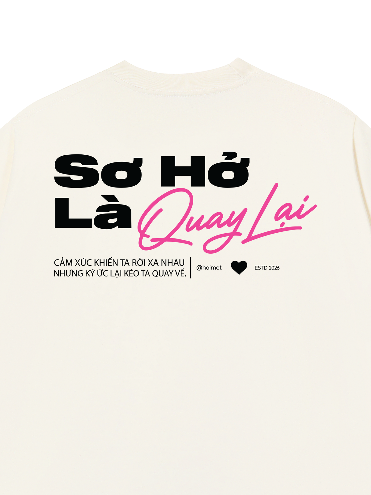 Áo Thun Relaxed Fit Sơ Hở Là Quay Lại