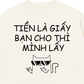 Áo Thun Relaxed Fit Bạn Cho Mình Lấy