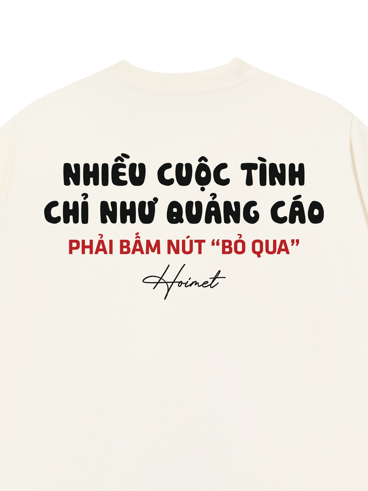 Áo Thun Relaxed Fit Bỏ Qua