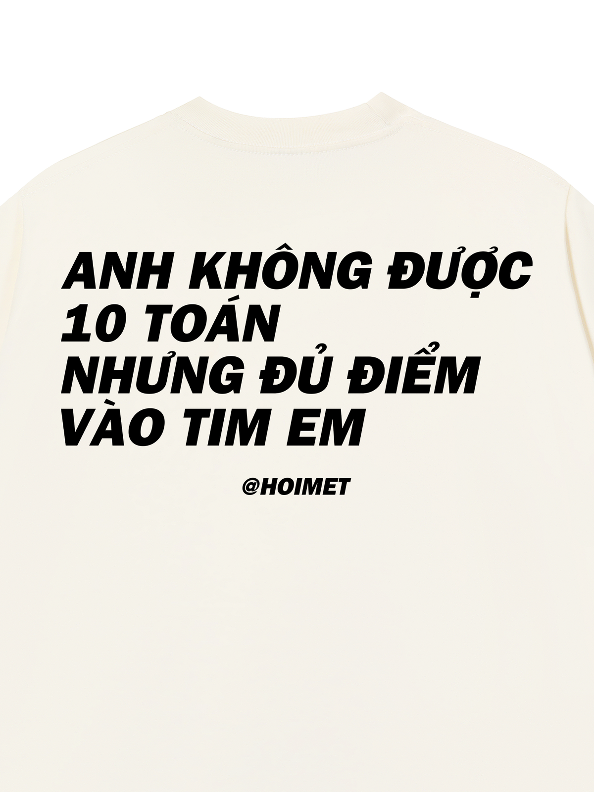 Áo Thun Relaxed Fit 10 Toán