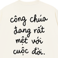 Áo Thun Relaxed Fit Mệt mỏi
