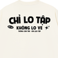 Áo Thun Relaxed Fit Chỉ Lo Tập