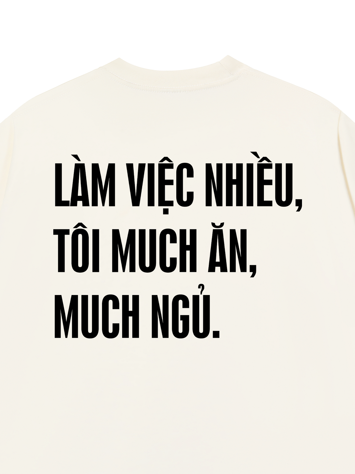 Áo Thun Relaxed Fit Much Ăng Much Ngủ