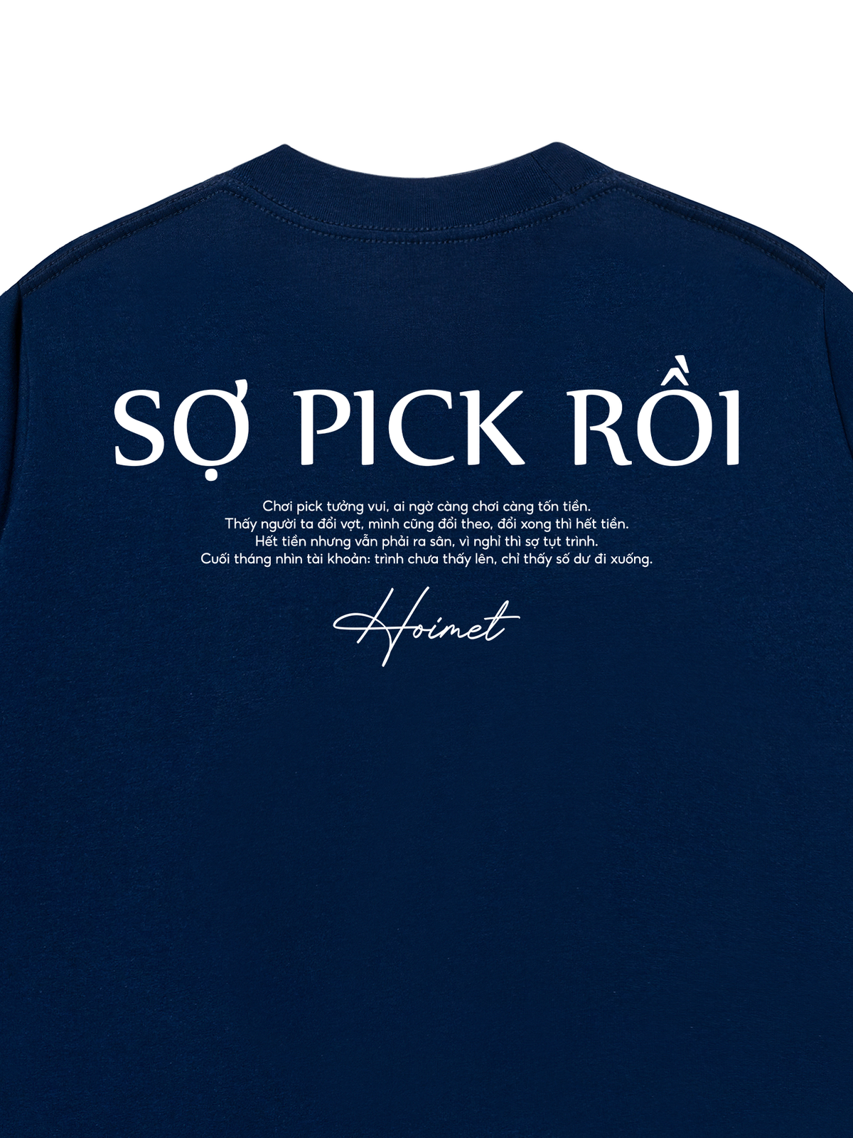 Áo Thun Relaxed Fit Sợ Pick Rồi