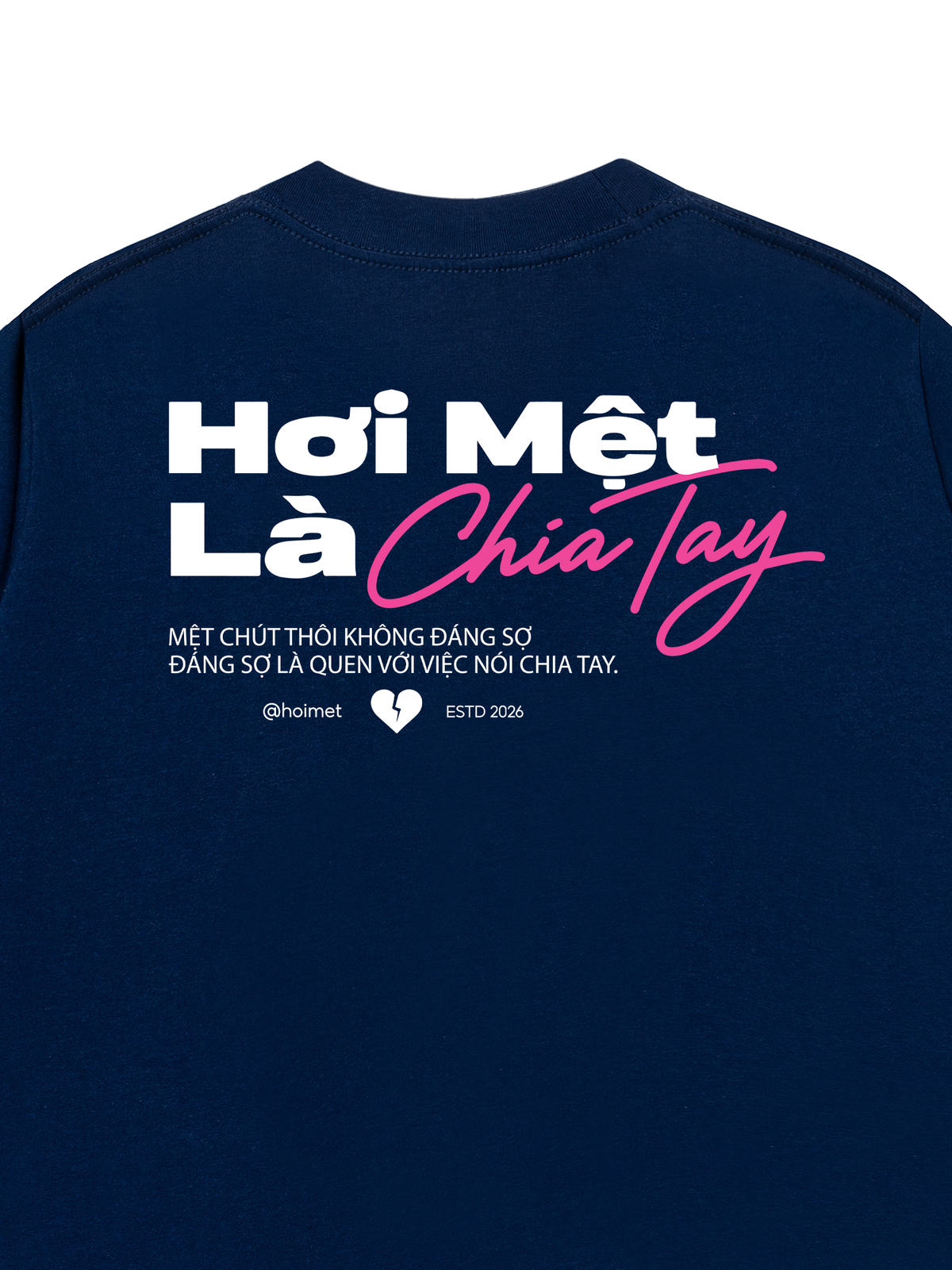 Áo Thun Relaxed Fit Hơi Mệt Là Chia Tay