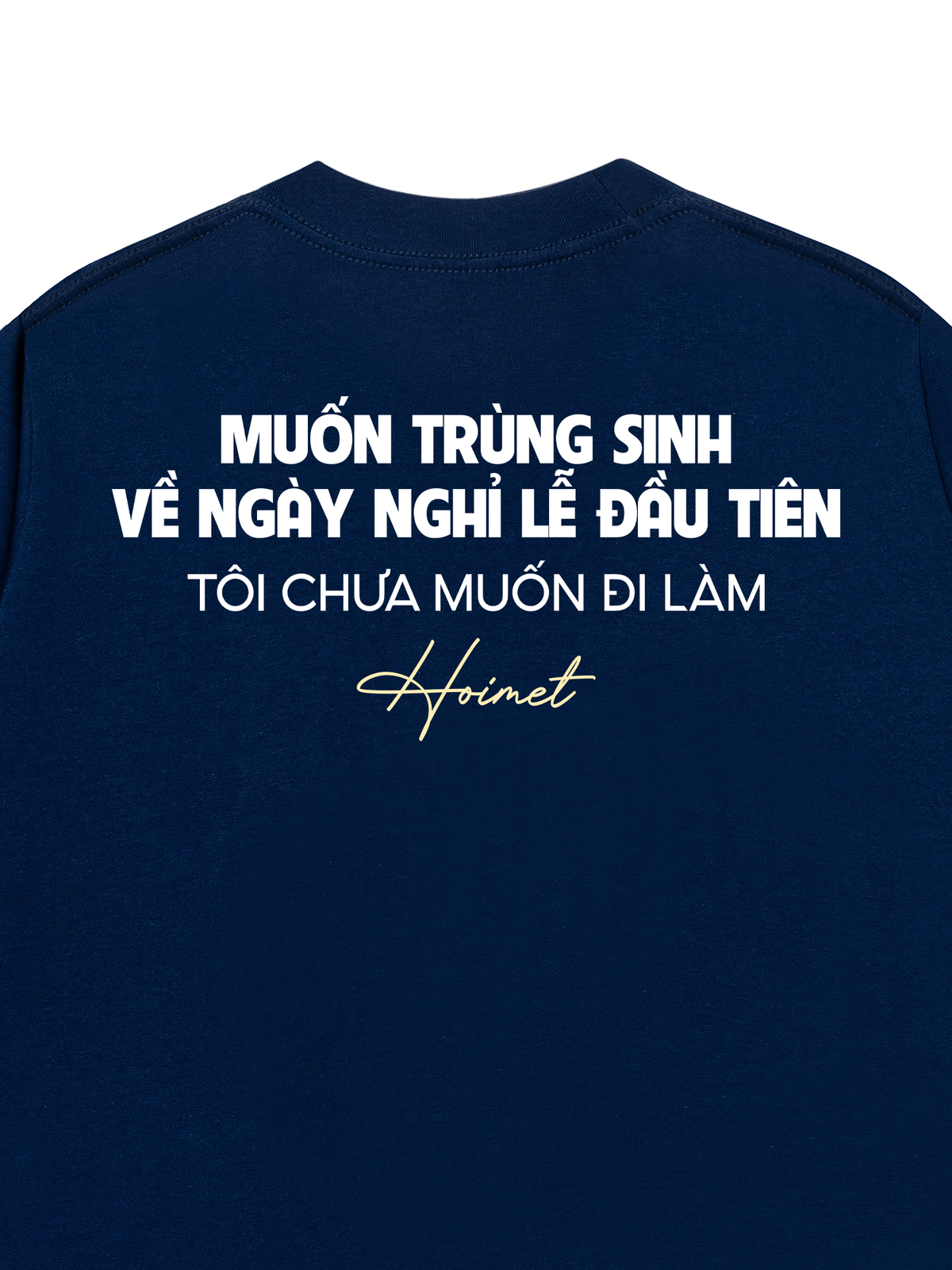 Áo Thun Relaxed Fit Không Muốn Làm